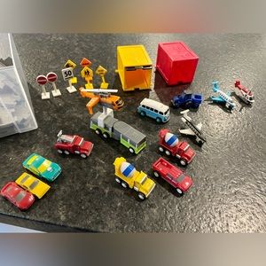 Driven by Battat mini car sets and tracks